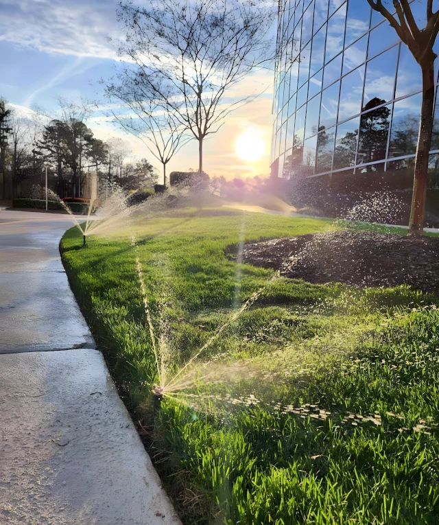 irrigation and maintenance